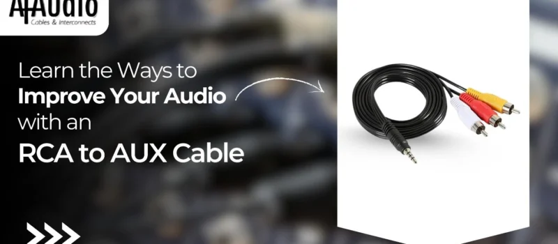 RCA to AUX cable